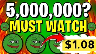 PERHATIKAN INI JIKA KALIAN HOLD 5.000.000 PEPE COIN‼️ HOLDER PEPE MENDADAK SULTAN TAHUN INI😱