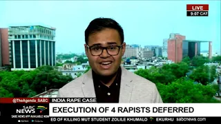 India Rape Case | Execution of 4 rapists deferred