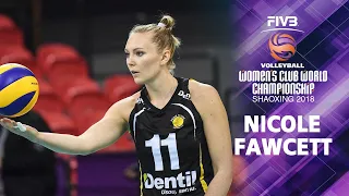 Nicole Fawcett Best Spikes l FIVB Women's Club World Championships 2018