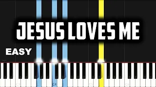 Jesus Loves Me | EASY PIANO TUTORIAL BY Extreme Midi