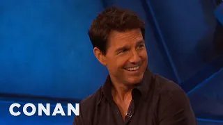 Tom Cruise On His Most Death-Defying Stunts | CONAN on TBS