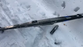 Ремонт: вырвало крепления из лыж с сотовым сердечником