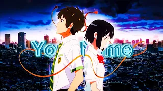 Your Name anime edits 4k [Toota Jo kabhi tara] Your Name X toota Jo kabhi tara!