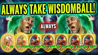 WONDROUS WISDOMBALL IS OP! board full of golden Upstarts! - Hearthstone Battlegrounds