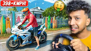 FINALLY SUZUKI GSX R 1000R FASTEST BIKE EVER! 🔥 The Crew Motorfest - LOGITECH G29