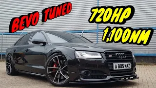 Audi S8 D4 720HP 1100NM - *SUPER LIMO* BEVO TUNING