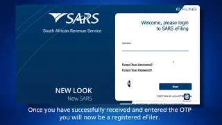 SARS eFiling - How to Register