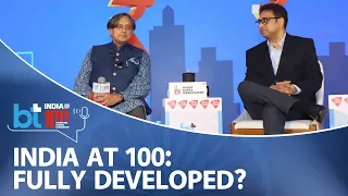 Is the idea of India at 100 of a fully developed country?