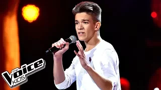 Kuba Szmajkowski – „There's Nothing Holdin' Me Back” – Blind Audition – The Voice Kids Poland