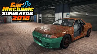 Nissan Skyline GT-R (R32) Restoration - Car Mechanic Simulator 2018