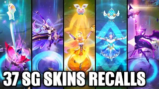 All 37 Star Guardian Skins Recall Animations (League of Legends)