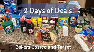 Let’s go shopping! Sales at Bakers & Costco & Target!