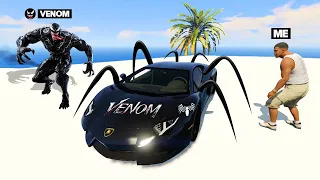 I Stole VENOM'S Supercars From VENOM in GTA 5!