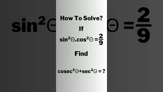 A Nice Math Trigonometry Problem. #shorts #maths #olympiad #mathematics #trigonometry #short #viral