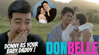 [REACTION] DONBELLE | DONNY NYO NAG PAPA-BABY NA NAMAN! | Donny Pangilinan | Belle Mariano