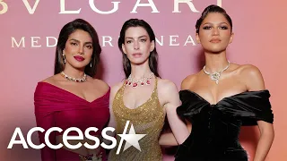 Zendaya, Priyanka Chopra & Anne Hathaway STUN At Bulgari Event In Venice