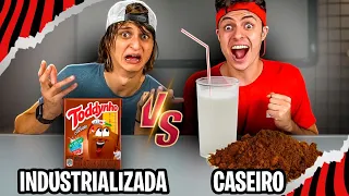 COMIDA INDUSTRIALIZADA VS COMIDA CASEIRA