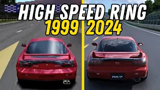 Gran Turismo 2 vs Gran Turismo 7 - High Speed Ring Comparison [4K 60FPS Gameplay]