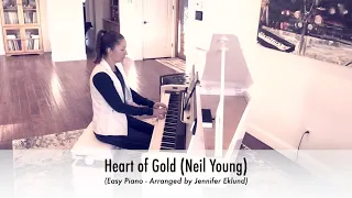 Heart of Gold (Neil Young) - Easy Piano Sheet Music