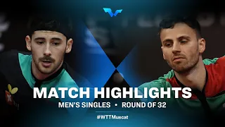 Joao Geraldo vs Tiago Apolonia | MS | WTT Contender Muscat 2022 (R32)