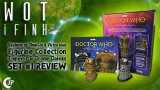Wot i Fink : Eaglemoss TimeLord Victorious Figurine Collection Emperor & Drone Daleks Set #1 Review
