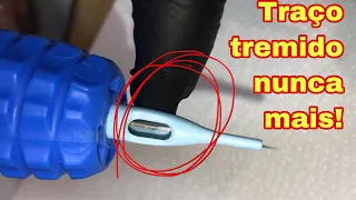 Traço não pega? Aprenda essa dica simples pra um traço perfeito na tatuagem