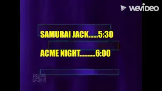 Cartoon Network Powerhouse Next Samurai Jack/Acme Night (fan made)