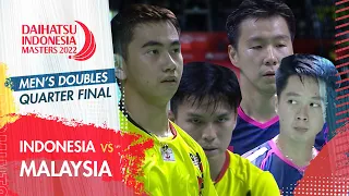 INA Vs MAL - Ganda Putra : GIDEON/KEVIN Vs GOH/IZZUDIN | DAIHATSU INDONESIA MASTERS 2022