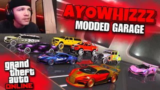 My NEW Modded Car Garage Tour in GTA Online... (the AyoWhizzz Modded Garage)