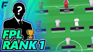 FPL RANK 1 TEAM SELECTION | Gameweek 33