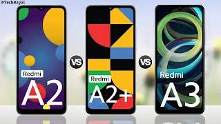 Redmi A3 vs Redmi A2 Plus vs Redmi A2 || Full Comparison