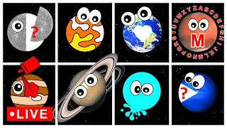 Planet Games for Kids | Planets for Baby | Mercury Venus Earth Mars Jupiter Saturn Uranus Neptune