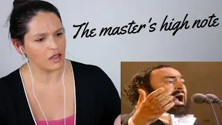 Enjoying the master: I react to Pavarotti, Nessun Dorma