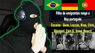 Cocaína - Gson, Luccas, Kroa, Chris, Giovanni, Zara G, Xamã(React)I Alemão reage a Rap português#103