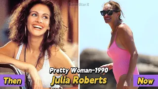 Pretty Woman (1990 VS 2022) Cast: Then and Now(32 years after)#HectorElizondo #JuliaRoberts