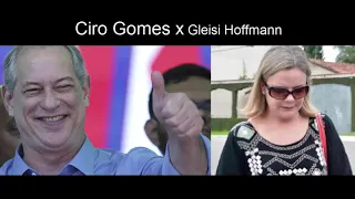 Ciro Gomes rebate Gleisi Hoffmann (13/03/2019)