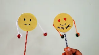 DIY Spin Drum for kids (easy) / Kids rattle / Quarantine crafts for kids