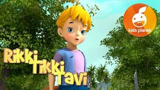 RIKKI TIKKI TAVI Episode 1 | cartoons for kids | stories for children | Jungle book by R. Kipling