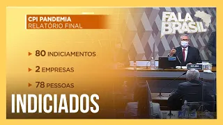 CPI da Covid pede indiciamento de 78 pessoas e duas empresas