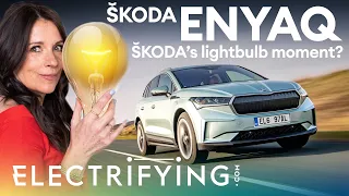 Skoda Enyaq 2021 in-depth review - is this the electric SUV we've been waiting for? / Electrifying