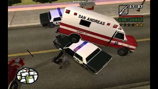 GTA San Andreas - 6 Minutes Of Wasted/Busted/Wusted Random Clips