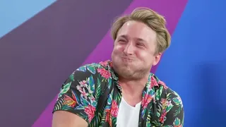 Shayne and Damien making each other laugh on Smosh Try Not To Laugh for another 14 minutes