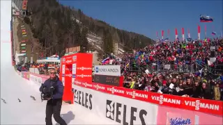 Jurij Tepes Planica 19.3.2015 237,5m helmet camera