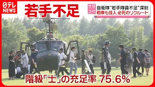 【必死のリクルート】戦車も投入、現役幹部らが高校生と座談会に…“若手不足”深刻な自衛隊