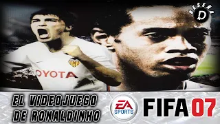 FIFA 07 es el VIDEOJUEGO de RONALDINHO y EL MEJOR DE LA PS2/XBOX