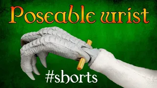 Poseable wrist tutorial | #shorts