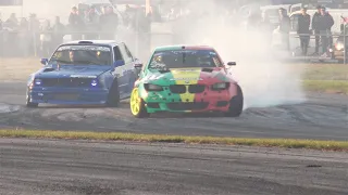 BMW E92 with MERCEDES M111 ENGINE DRIFTING! GO HARD OR GO HOME😈🔥