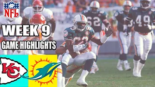 Kansas City Chiefs vs Miami Dolphins FULL GAME Week 9 |  NFL Highlights TODAY 2023