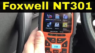 Foxwell NT301 OBD2 Scanner Review-Code Reader For Cars