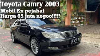 Toyota Camry 2003 !!! Mobil Ex Pejabat , Harga 65 Juta Nego!!!